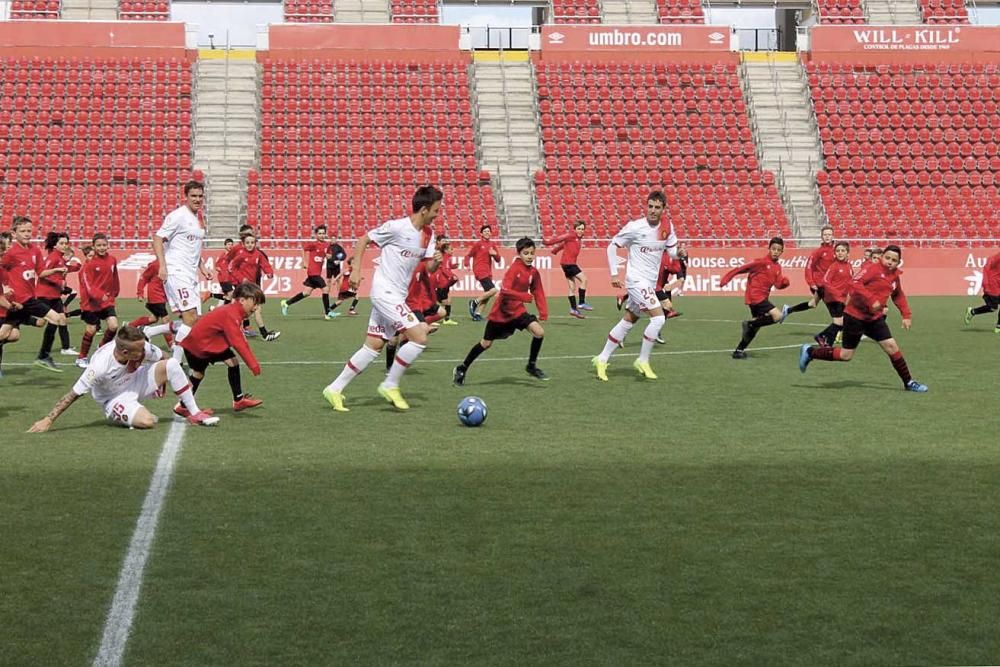 Más de cien niños contra el Real Mallorca