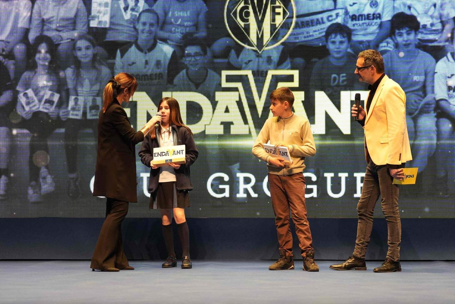 El Villarreal celebra la gala 'Endavant'