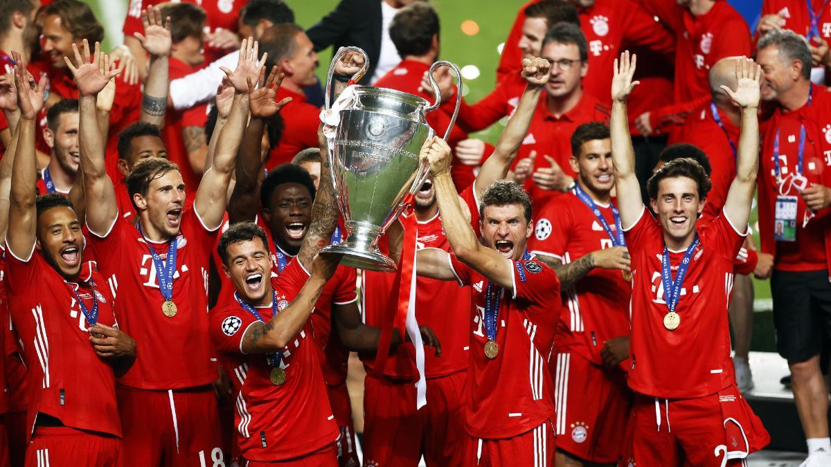 El Bayern Múnich celebra la conquista de su última Champions League