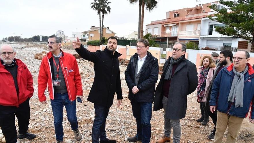 Diputación ayuda con 200.000 € a 38 municipios de Castellón afectados por ‘Gloria’