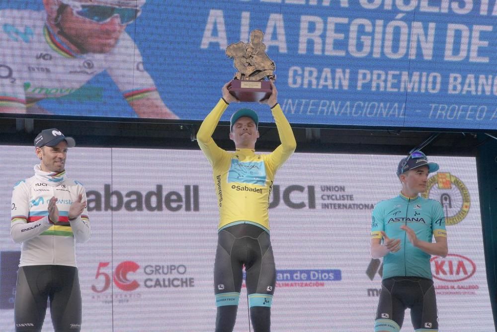 Meta de la Vuelta Ciclista a Murcia