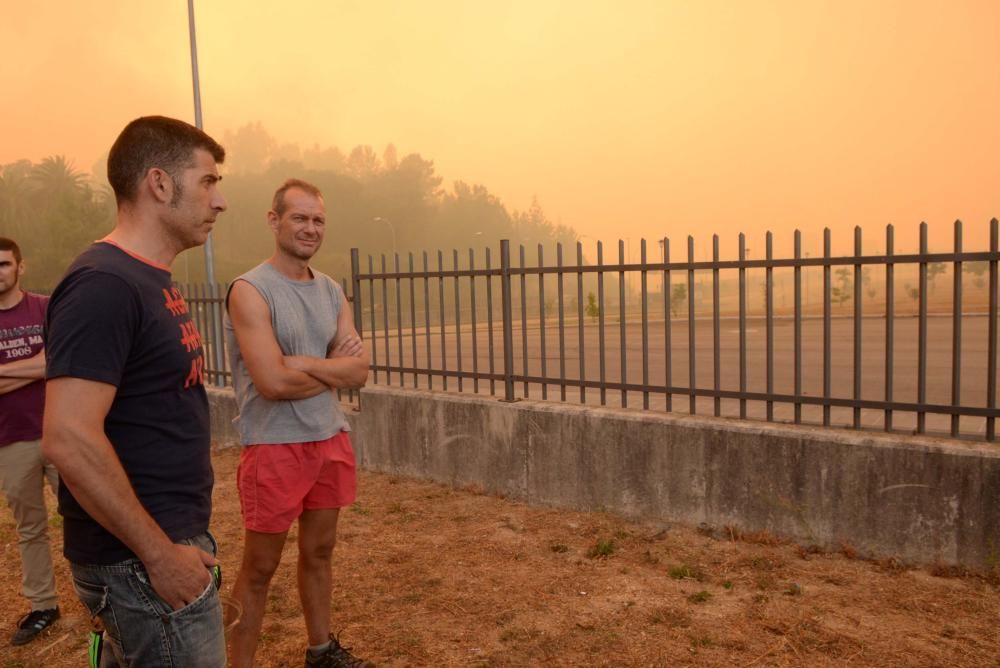 Incendio en Castroagudín