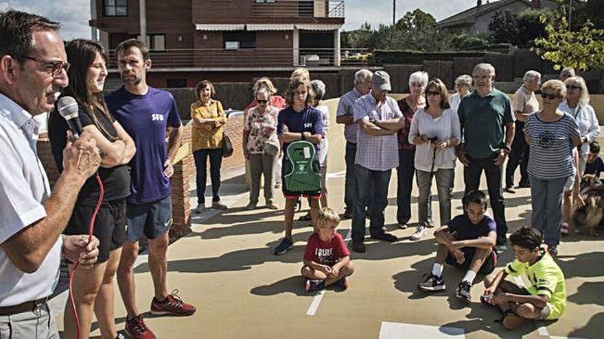 Pineda de Bages estrena la plaça del Primer d&#039;Octubre