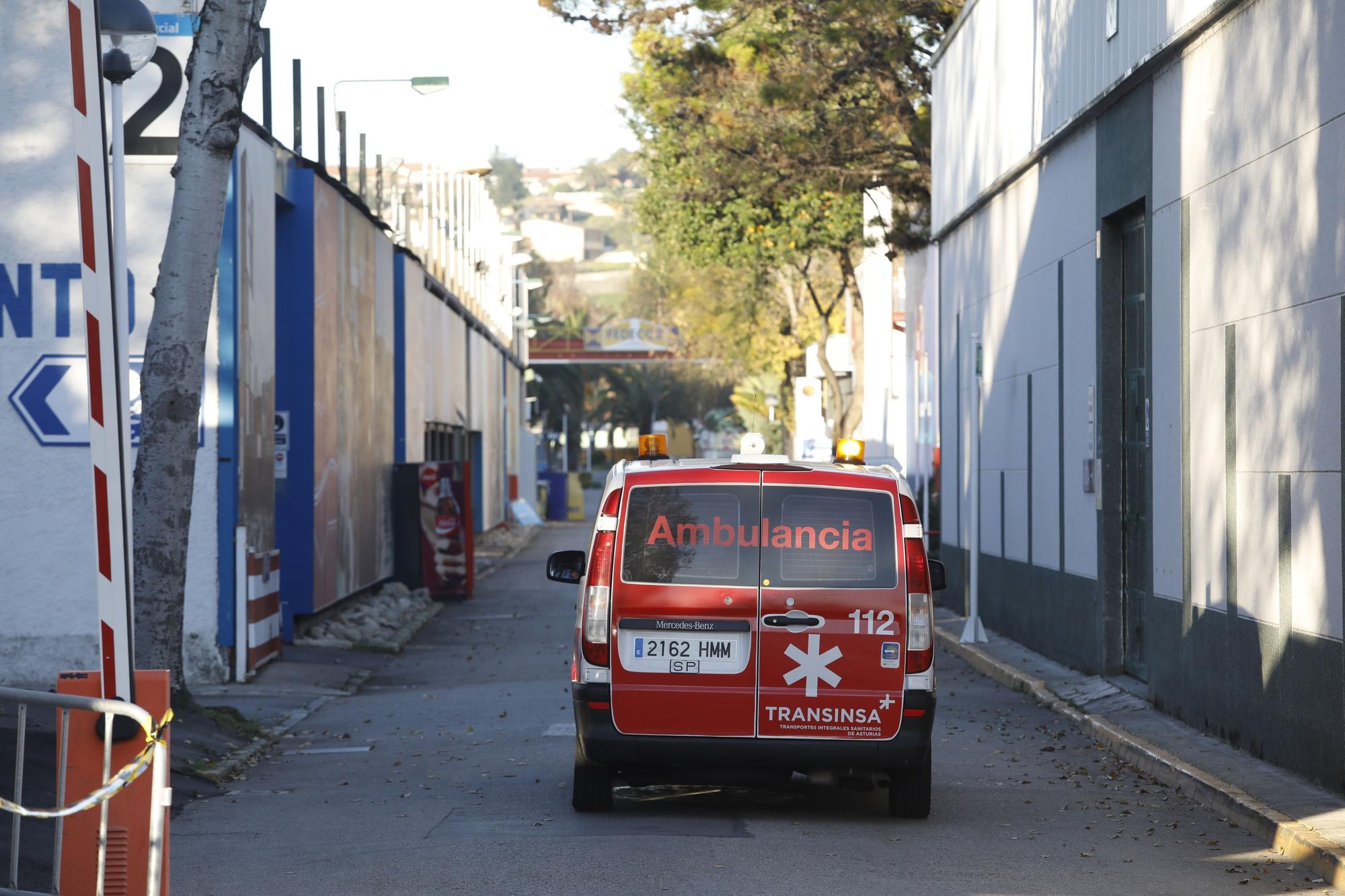 Llegan los primeros pacientes al hospital de la Feria de Muestras