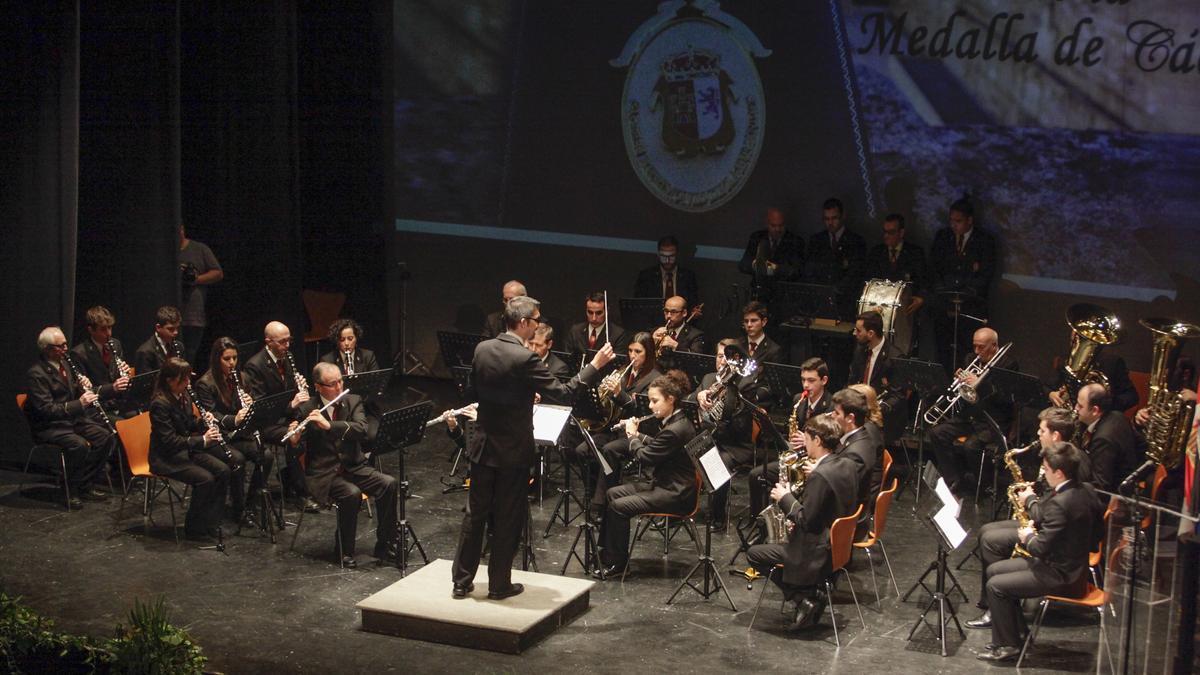 Banda municipal de música de Cáceres.