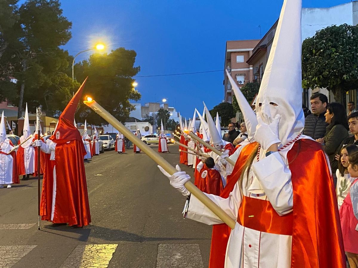 Nazarenos en San Roque