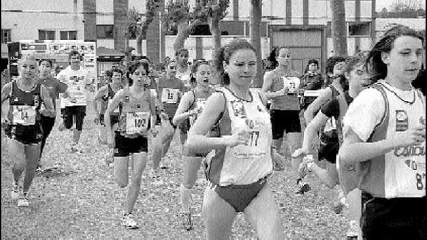 Participantes en la carrera femenina.