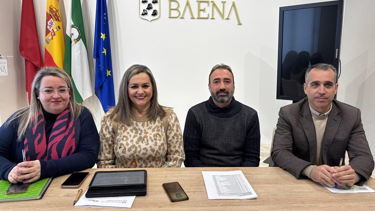 Almudena Sevillano, María Jesús Serrano, David Bazuelo y José Andrés García.