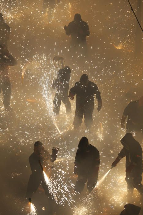 La Cordà de Paterna, en la que se disparan miles de cohetes.