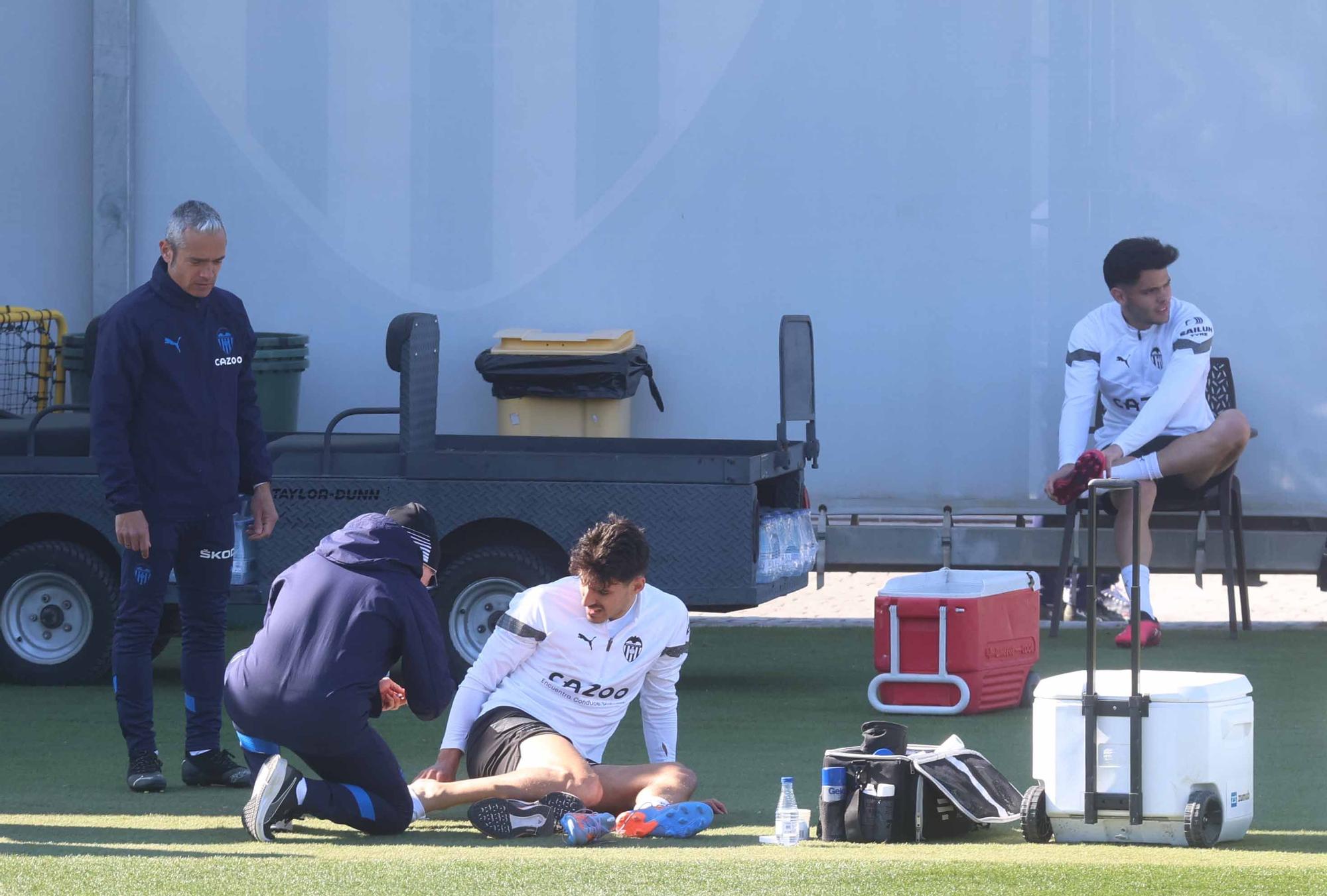 Así ha sido el entrenamiento del Valencia CF de este miércoles