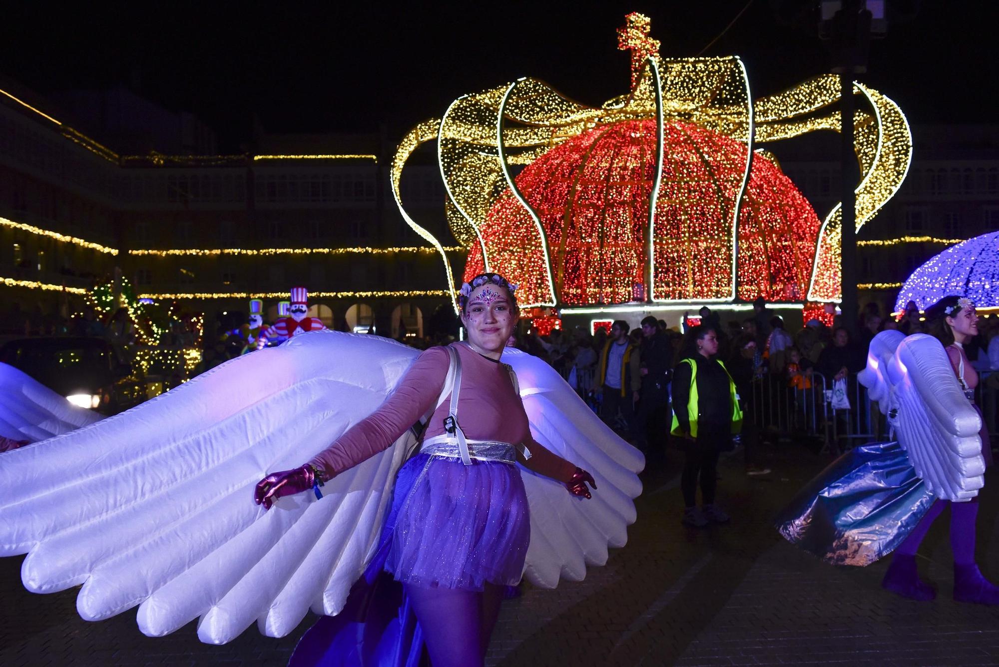 La llegada de los Reyes Magos a María Pita