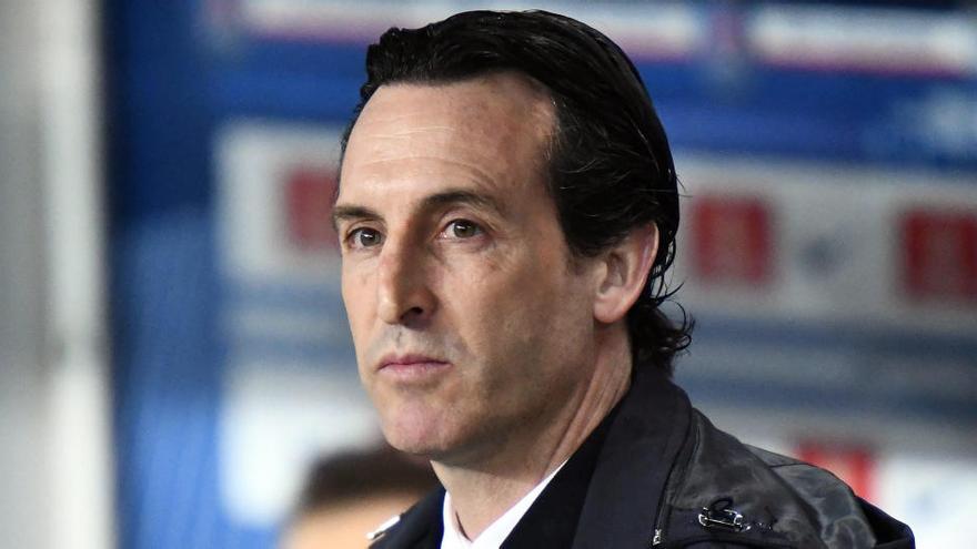 Unai Emery, técnico del PSG.