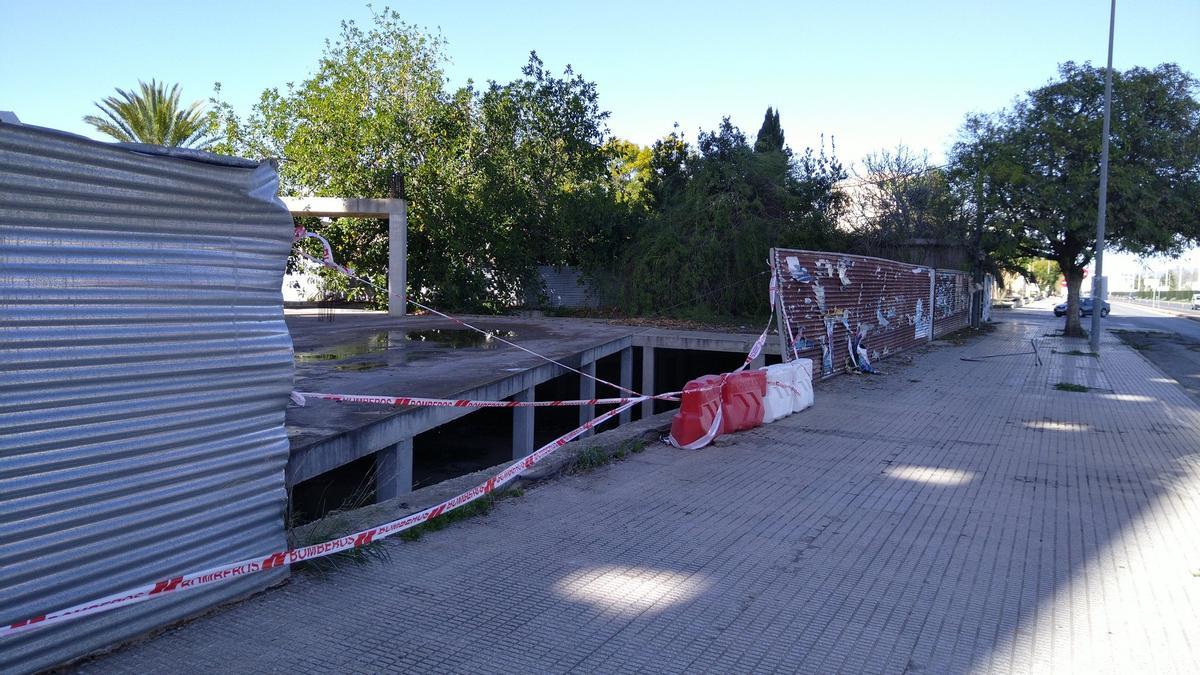 Incidencias causadas por el viento en la jornada del sábado.