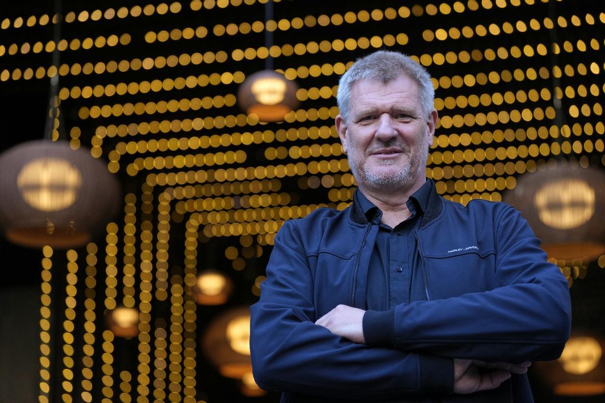 El profesor y autor David Bueno, en Barcelona.