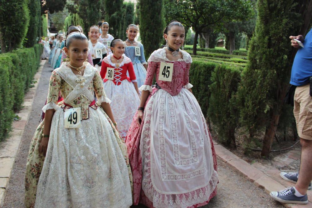 Los Jardines de Monforte acogieron la prueba de las infantiles con moño único