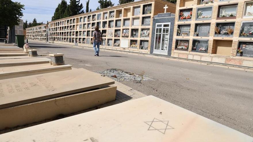 Tumbas judías, en el actual cementerio de Alicante, que ahora tendrá una zona exclusiva para confesiones minoritarias en la ciudad