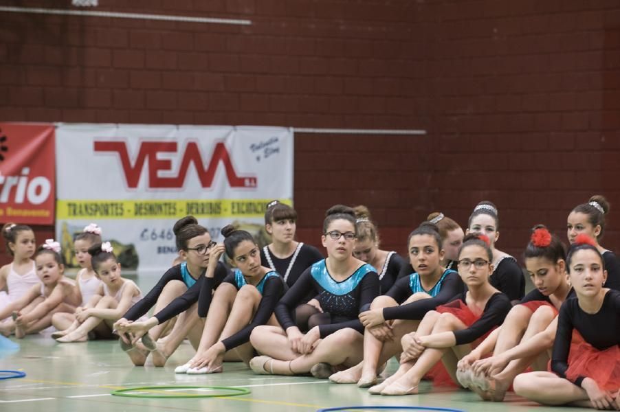 Exhibición de la Escuela de gimnasia rítmica