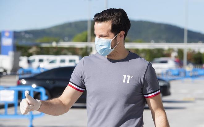 Los jugadores de baloncesto del FC Barcelona pasan los exámenes médicos del coronavirus