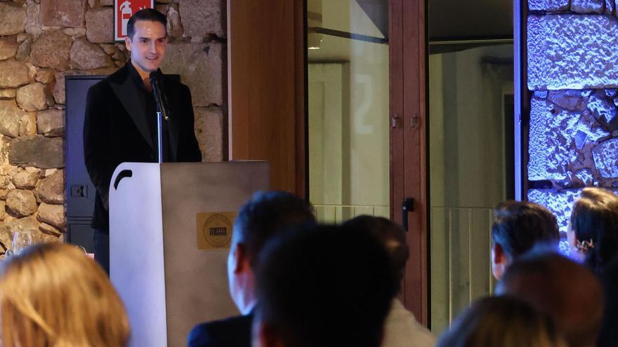 Denis Suárez, en la presentación de la fundación que lleva su nombre.