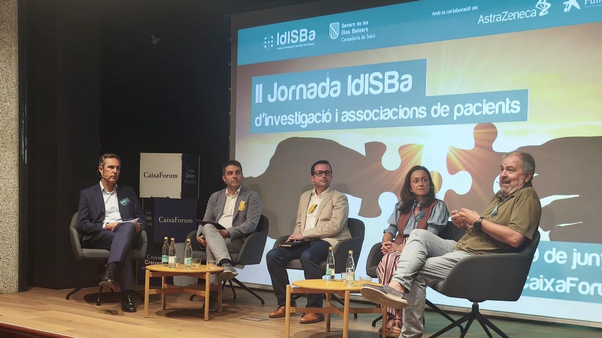 La II Jornada de Investigación y Asociaciones de Pacientes del Idisba ayer en el Caixafòrum.