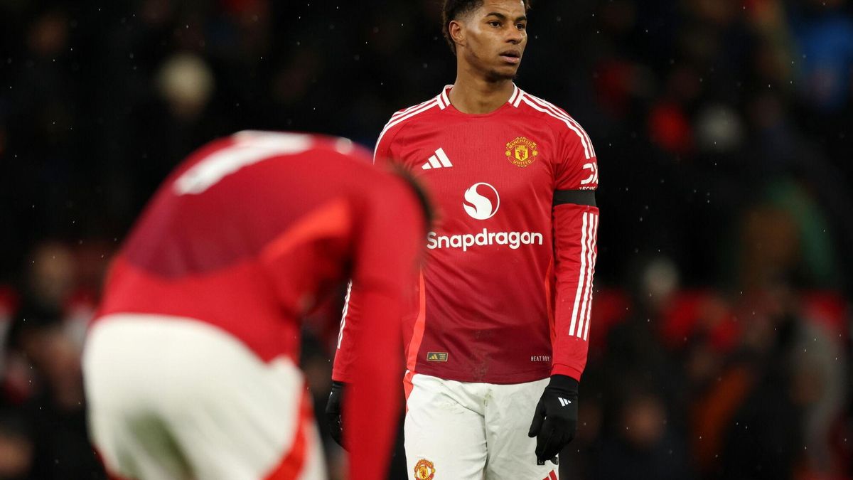 Rashford marca contra el F.C.Barcelona en Europa League