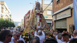 ¡Viva la Virgen de la Fuensanta! La patrona, camino de la Catedral de Murcia para pasar la Feria en la ciudad
