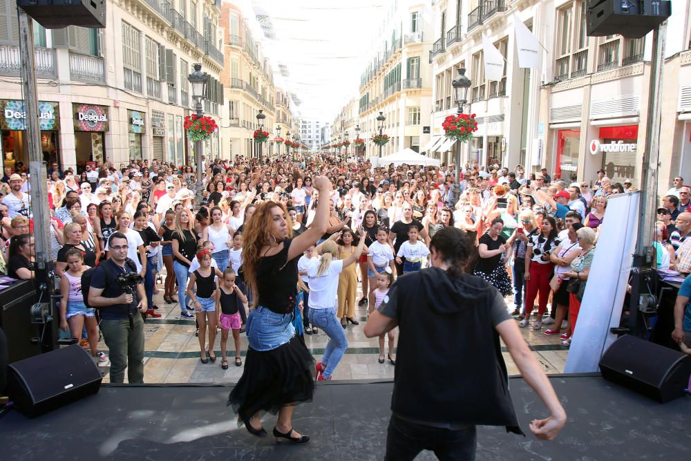 Málaga bate el Récord Guinness de personas bailando flamenco