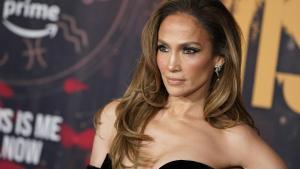 Jennifer Lopez en el estreno de This is Me … Now: A Love Story