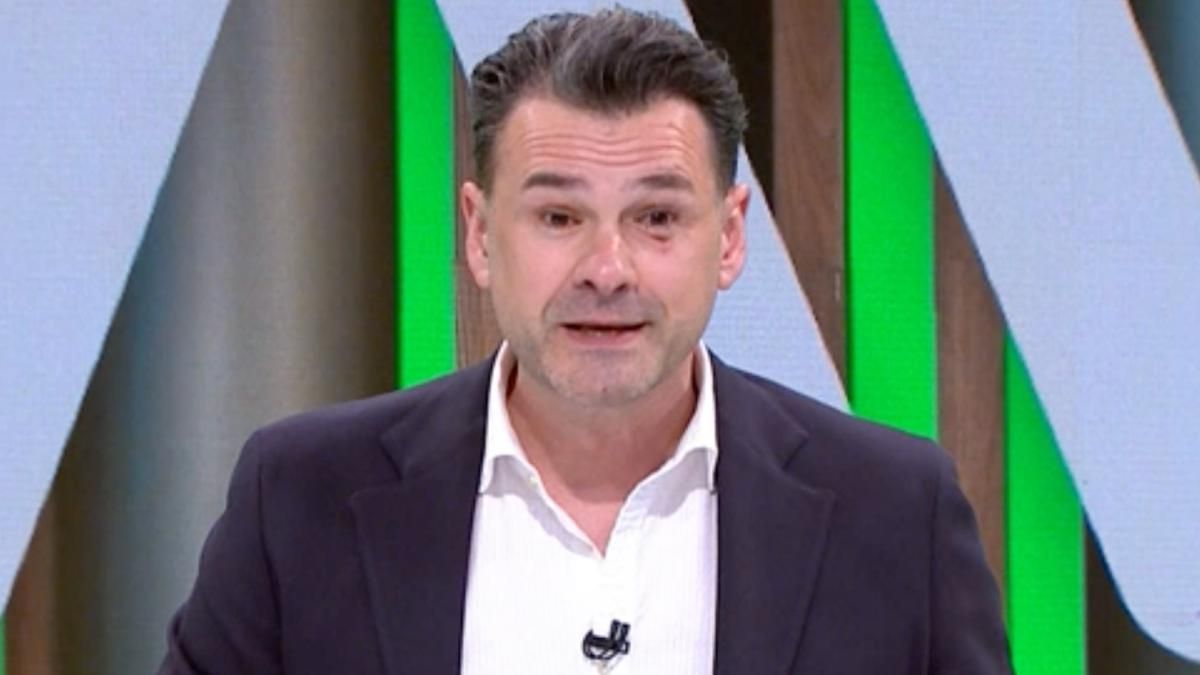 Iñaki López en su regreso a 'Más vale tarde'