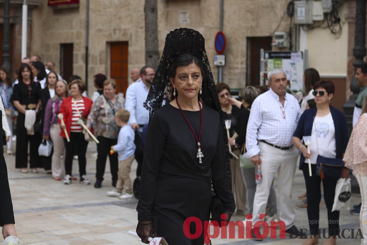 Fiestas de Caravaca: Procesión de regreso a la Basílica