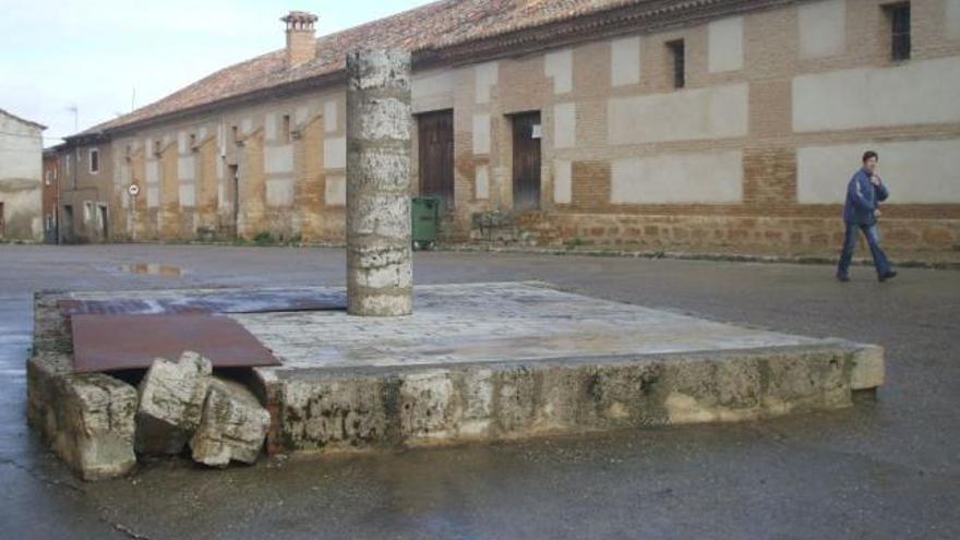 Estado actual de la plaza de la Merced de la ciudad que será remodelada.