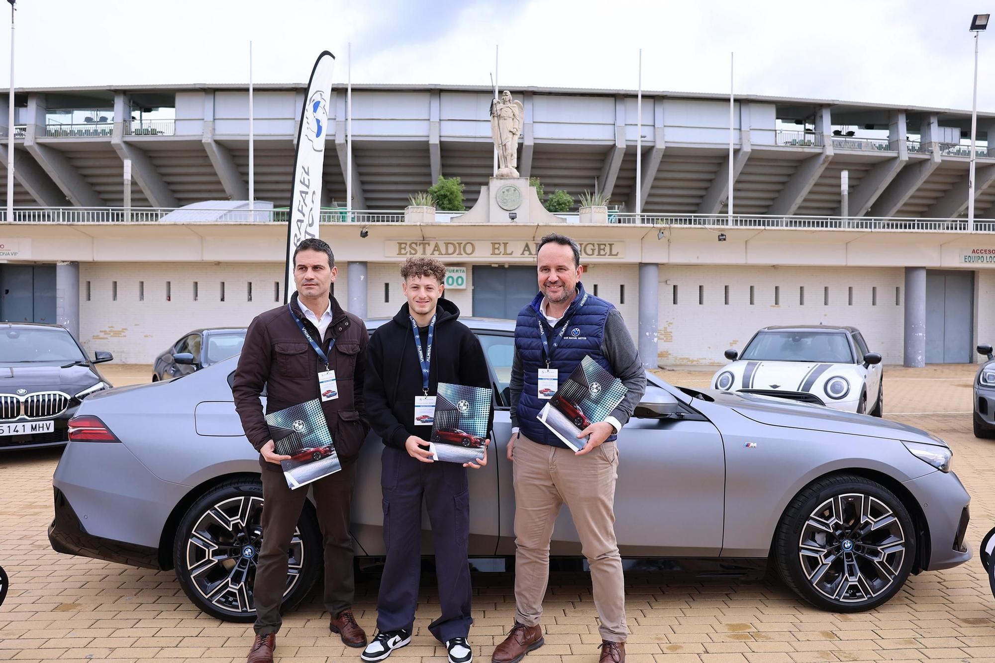 El convenio entre el Córdoba CF y la firma BMW, en imágenes