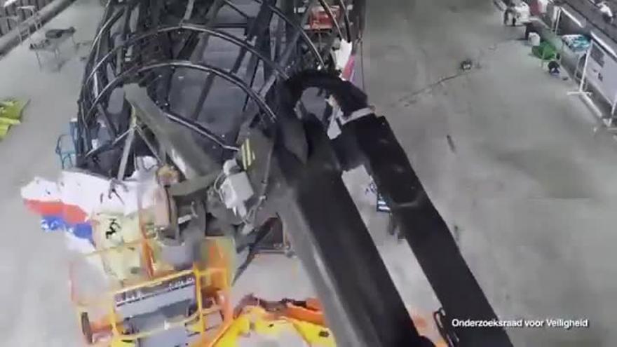 Espectacular 'time-lapse' de la reconstrucción del MH17