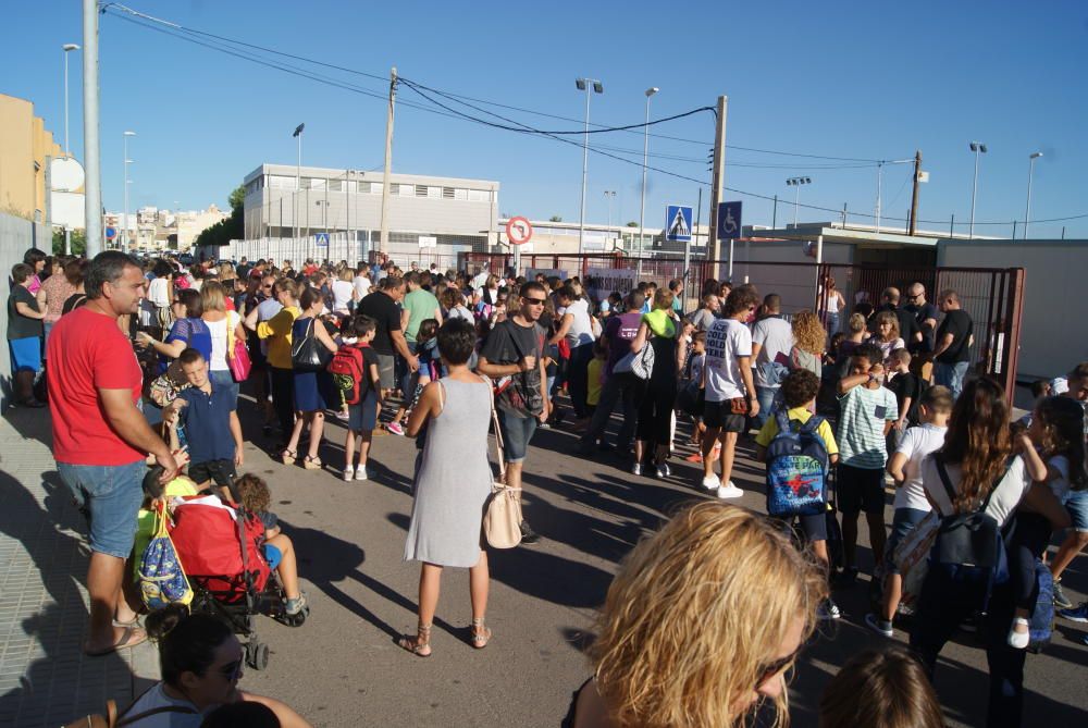 Inicio del curso escolar en el CEIP Regina Violant