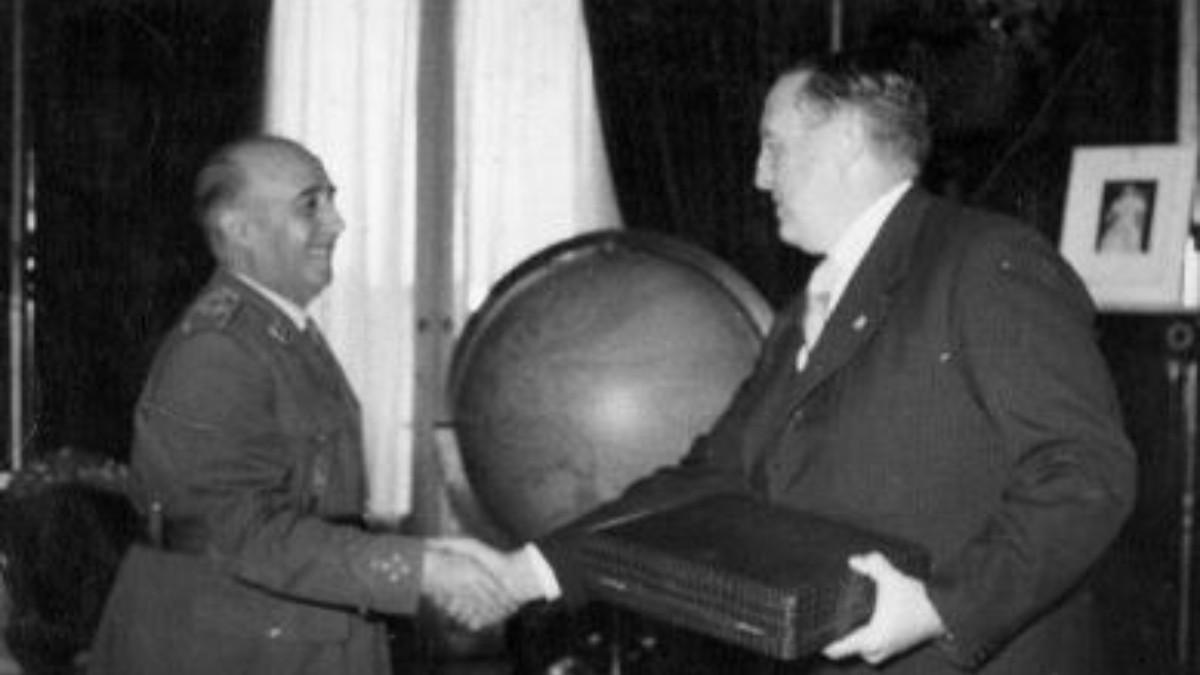 Franco y Bernabéu dieron alas al Real Madrid