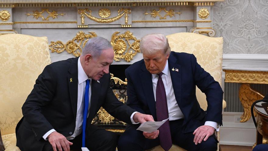 Trump solicita al presidente israelí que indulte a Netanyahu, juzgado por corrupción