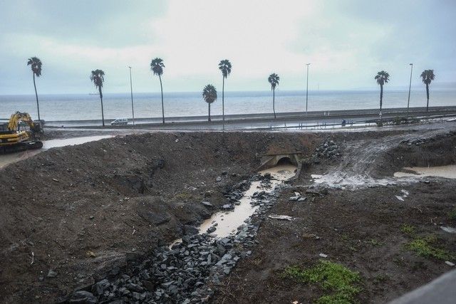 Domingo de lluvias en Gran Canaria por el paso de la tormenta 'Hermine'