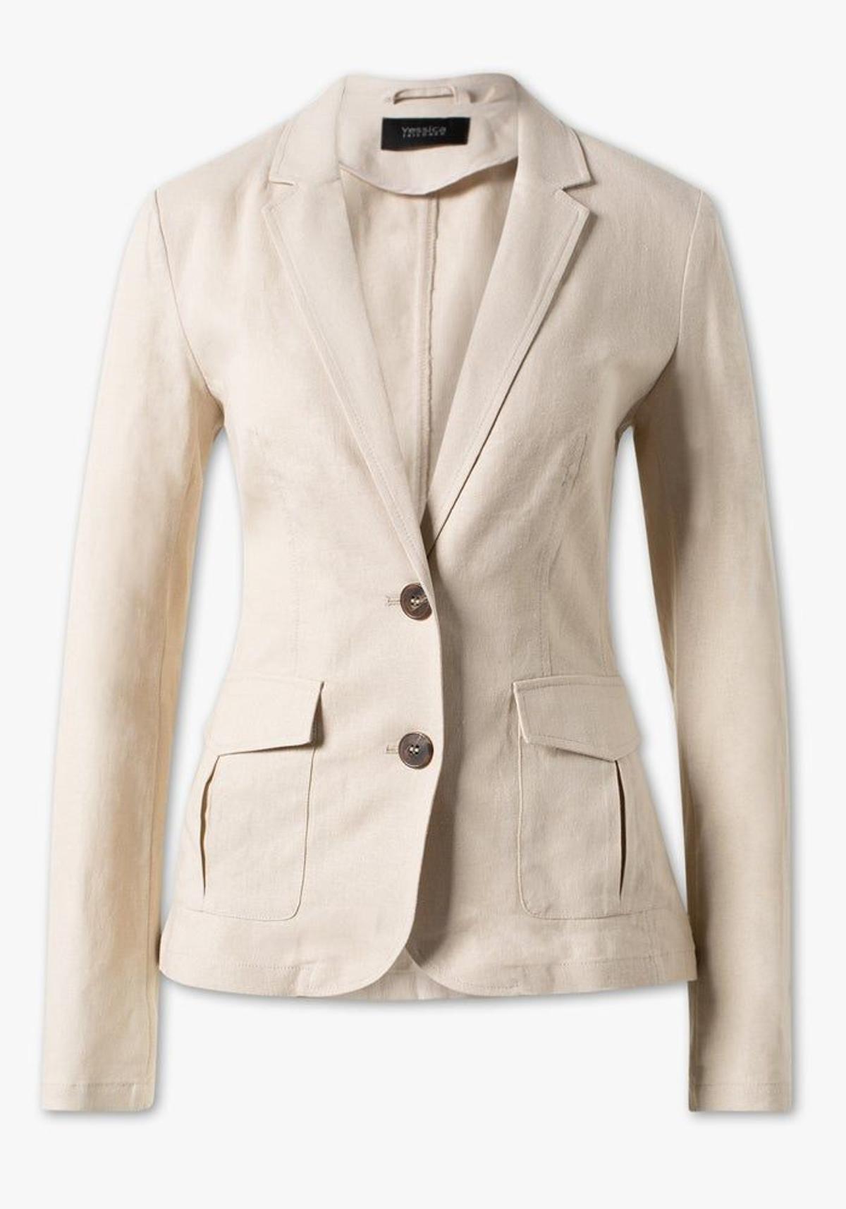 Blazer de lino C&amp;A