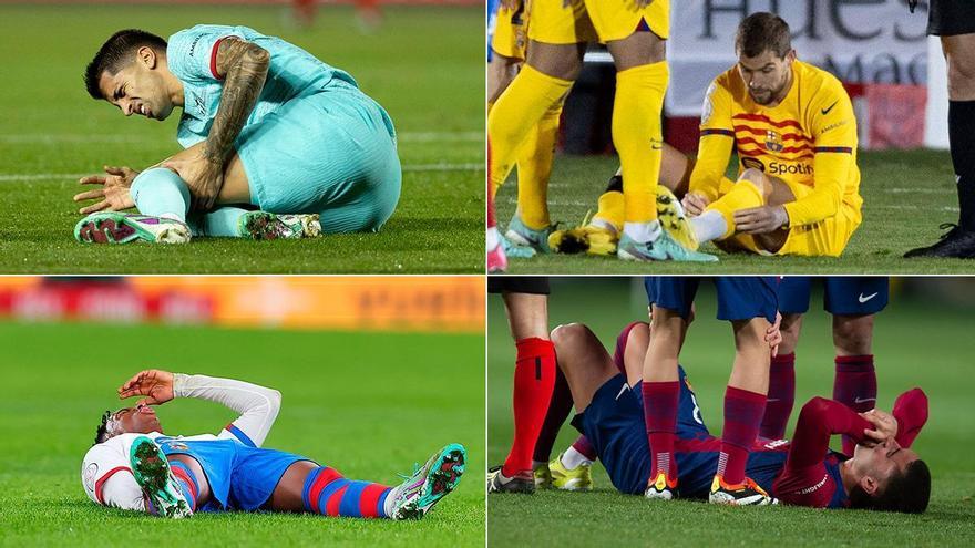 El Barça de Xavi se desgarra: 17 de sus 22 futbolistas se han lesionado esta temporada