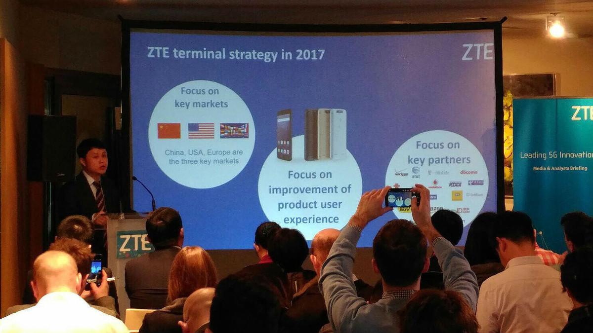 ZTE ha anunciado en la jornada previa al Mobile World Congress 2017 de Barcelona el Gigabit Phone