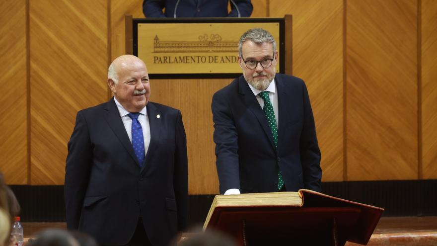 Francisco Javier Vacas Pérez y José Carlos García García toman posesión como nuevos parlamentarios andaluces por el PP