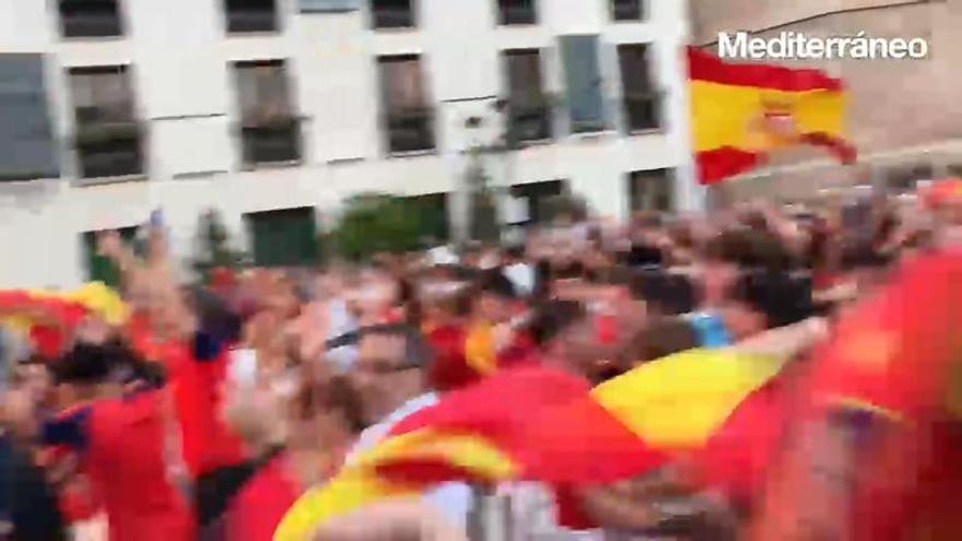 Castelló reacciona al gol de penalti de Oyarzabal ante Francia
