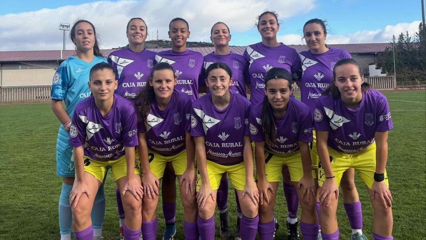 Formación de la Bovedana, este sábado en Soria.  | BOVEDANA