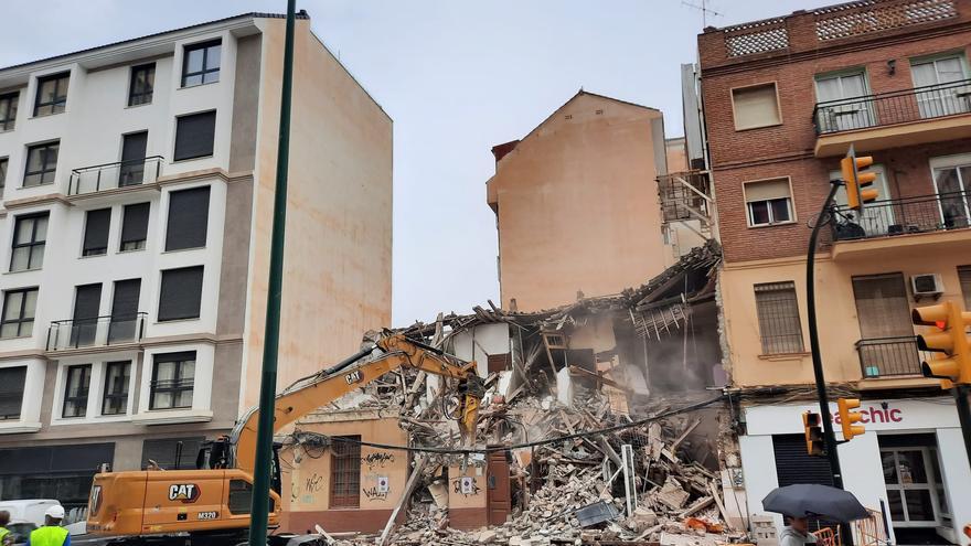 Demolición en Callejones del Perchel para hacer viviendas de lujo