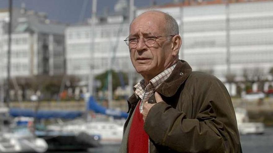Ramiro García de Dios, la pasada semana en A Coruña. / fran martínez