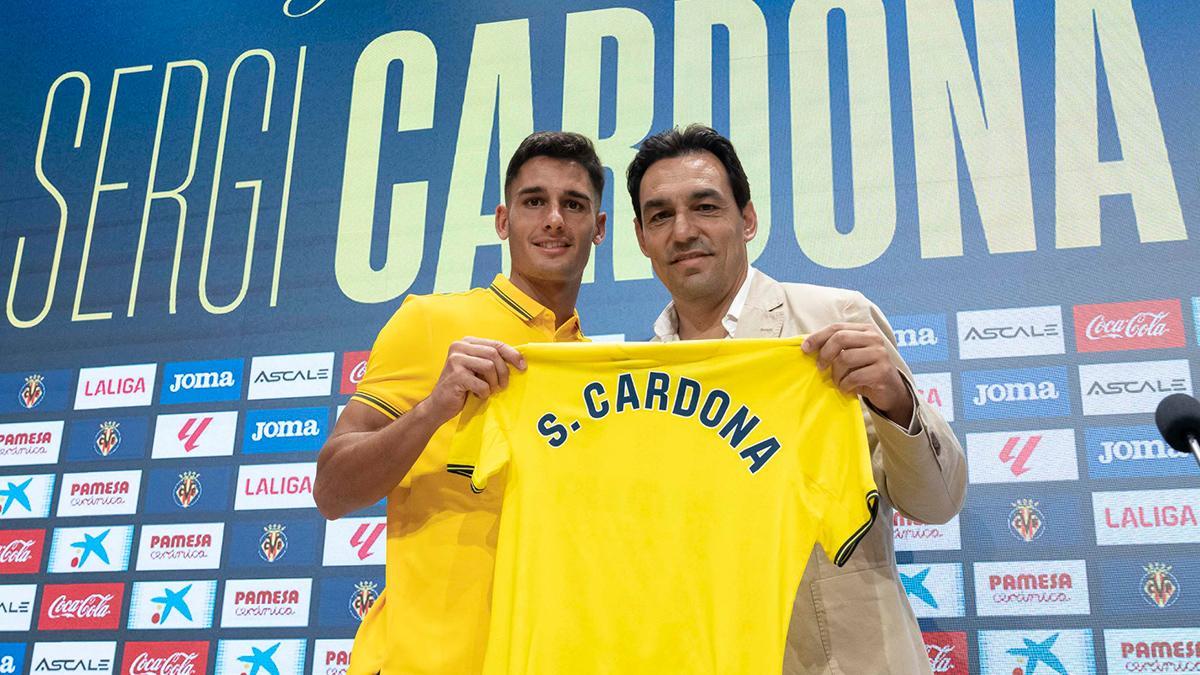 El Villarreal presenta a Sergi Cardona
