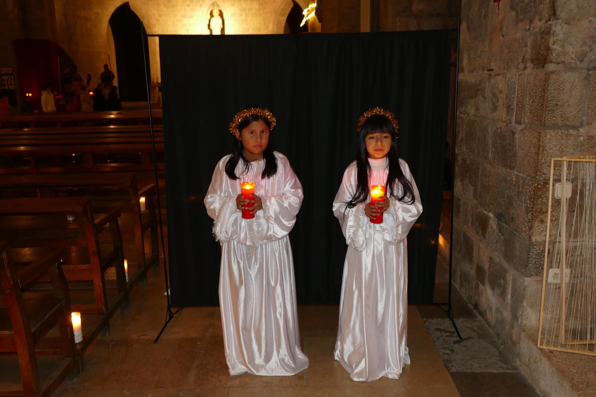 Èxit d'assistència al Pessebre Vivent de l'Església de Sant Pere de Figueres