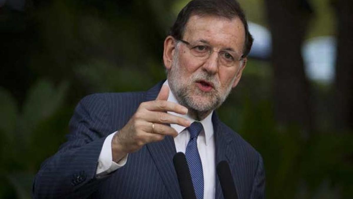 Mariano Rajoy, presidente del Gobierno español