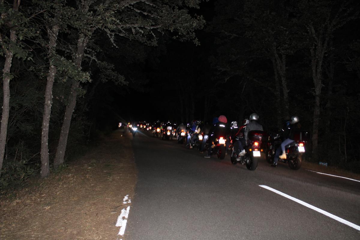 GALERÍA | Revive la ruta noctura de las motos en Sanabria