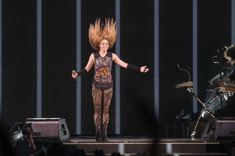 Shakira en A Coruña: concierto en el Coliseum